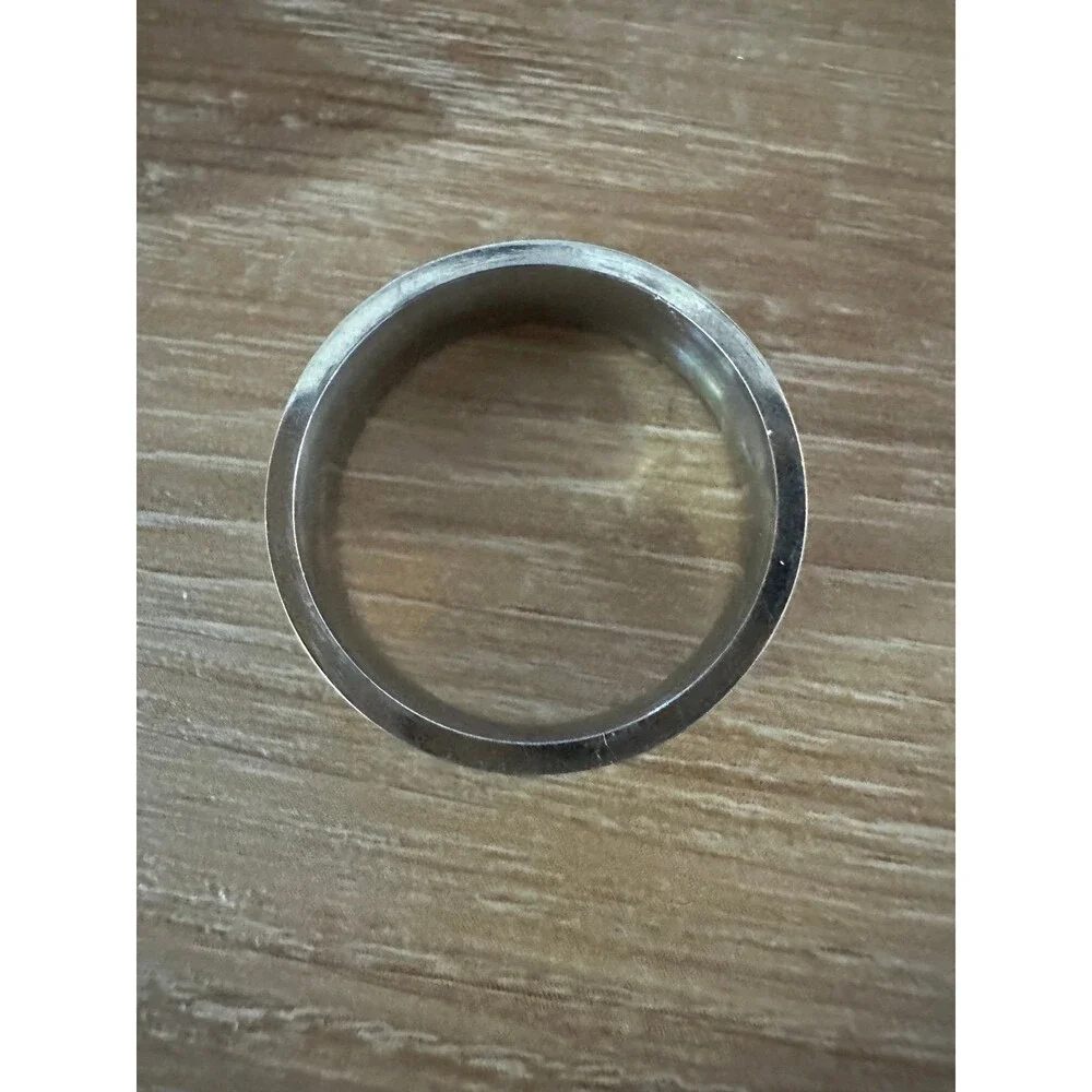 Men’s Stainless Steel/Enamel Wedding Band 10